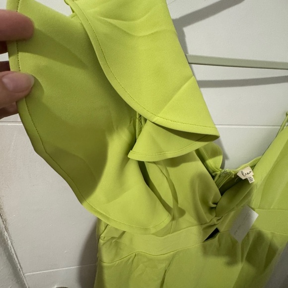 NY&C Lime Green Ruffle Dress – NWT XXL - Picture 7 of 12